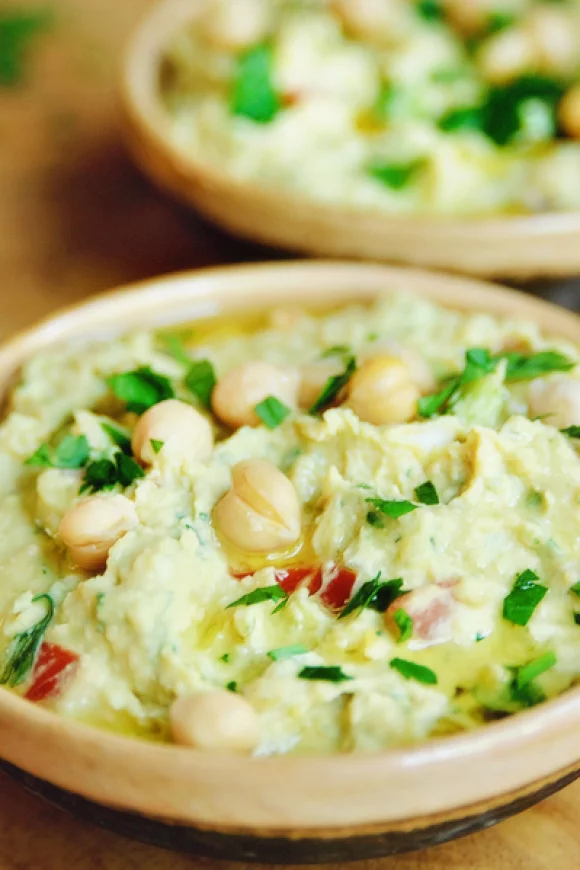 Romige hummus met komijn