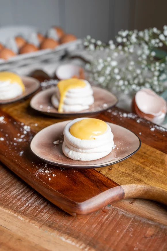 Meringue met advocaat van jenever