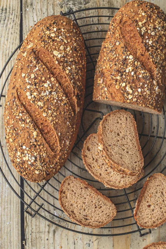 Glutenvrij volkoren meergranenbrood