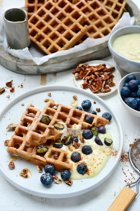 Gingerbread ontbijtwafels