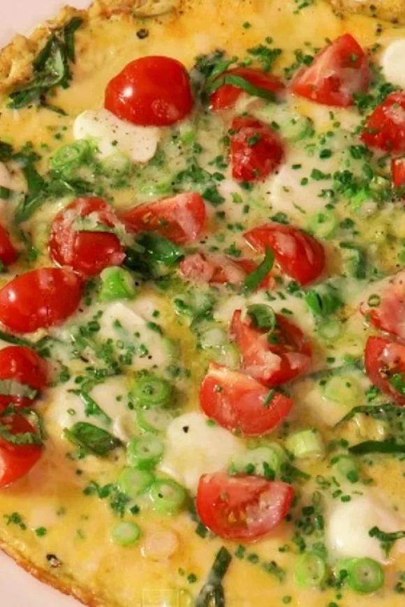 Pizza van ei