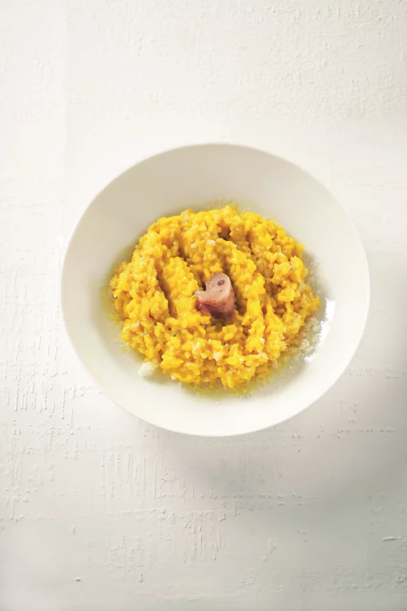 Risotto met saffraan