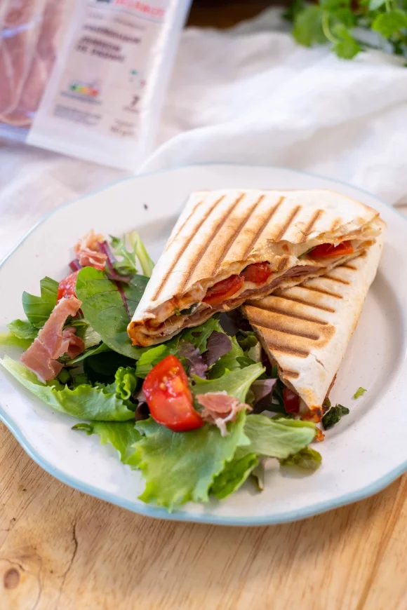 Italiaanse wrap met Parmaham