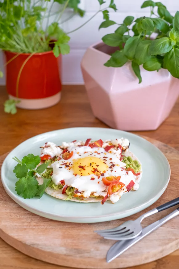 Wrap met feta-ei (viral TikTok recept)