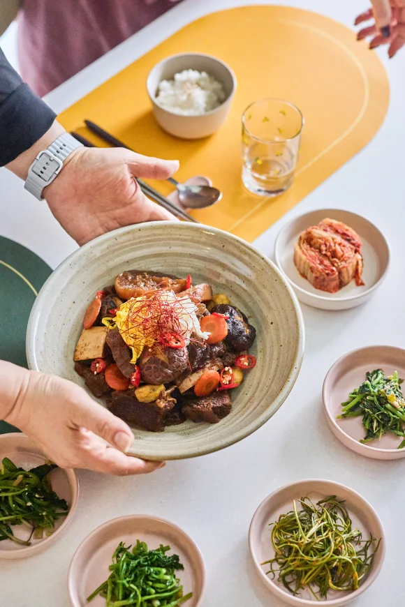 Galbijjim: Koreaanse gestoofde runderrib
