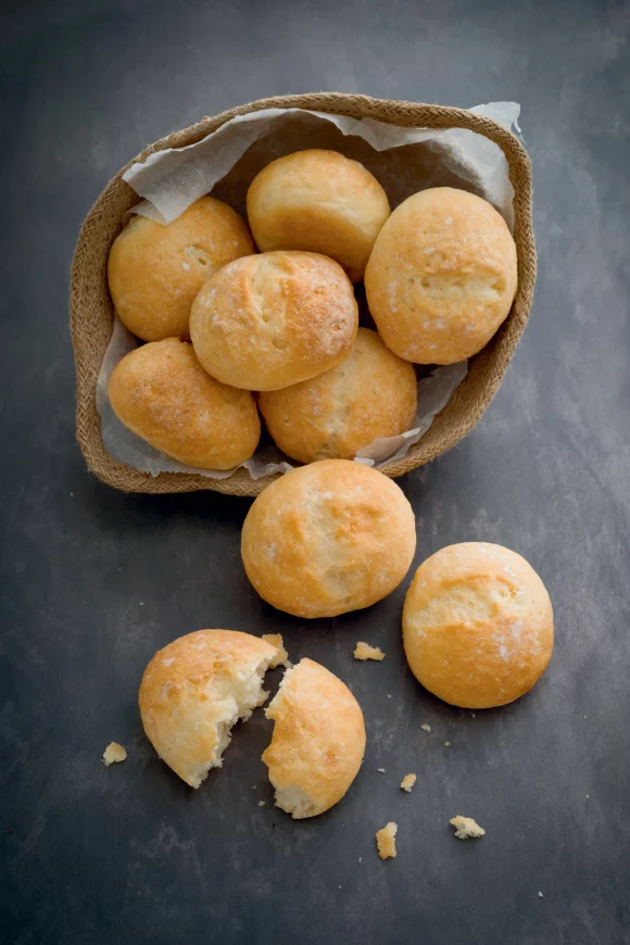 Glutenvrije witte bollen