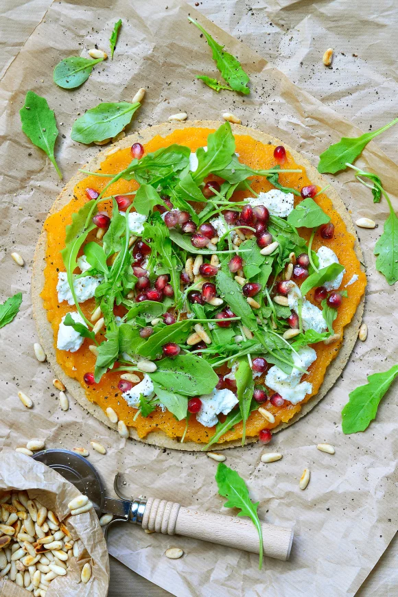Glutenvrije groentepizza