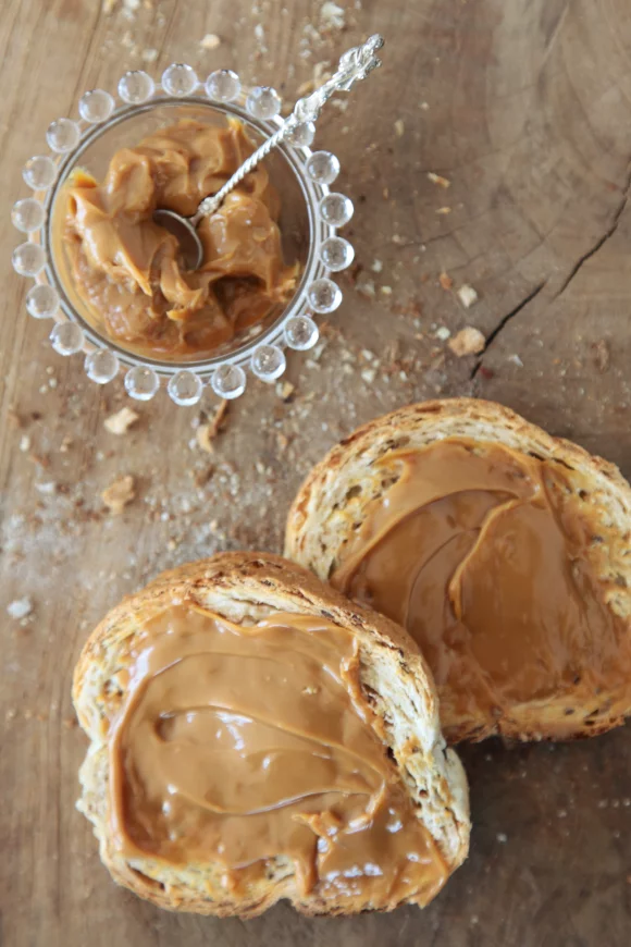 Speculaaspasta met witte chocolade