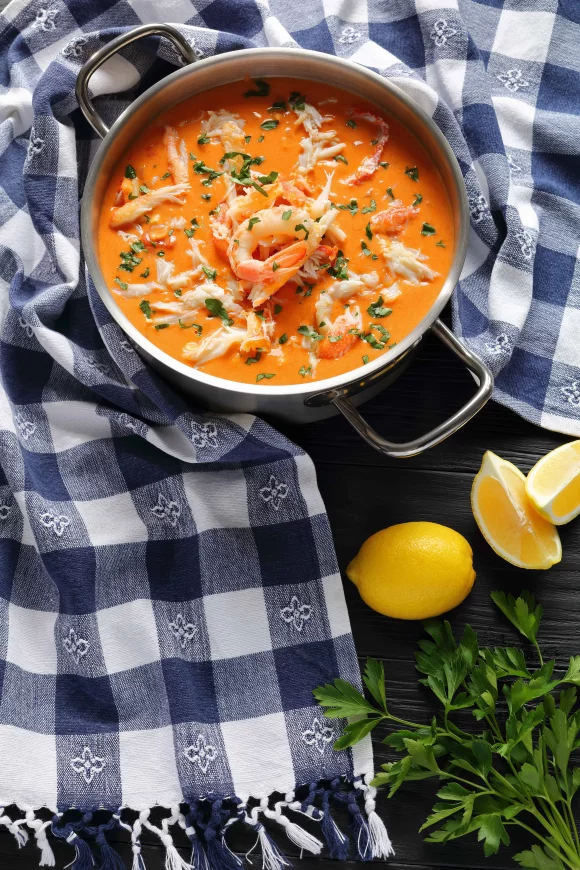 Bisque van krab