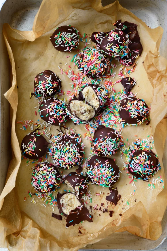 Cookie dough truffels 