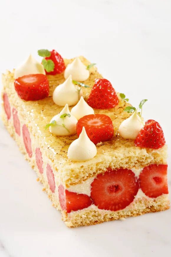 Fraisier - Franse aardbeientaart
