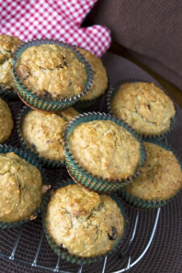 Morning muffins met havermout