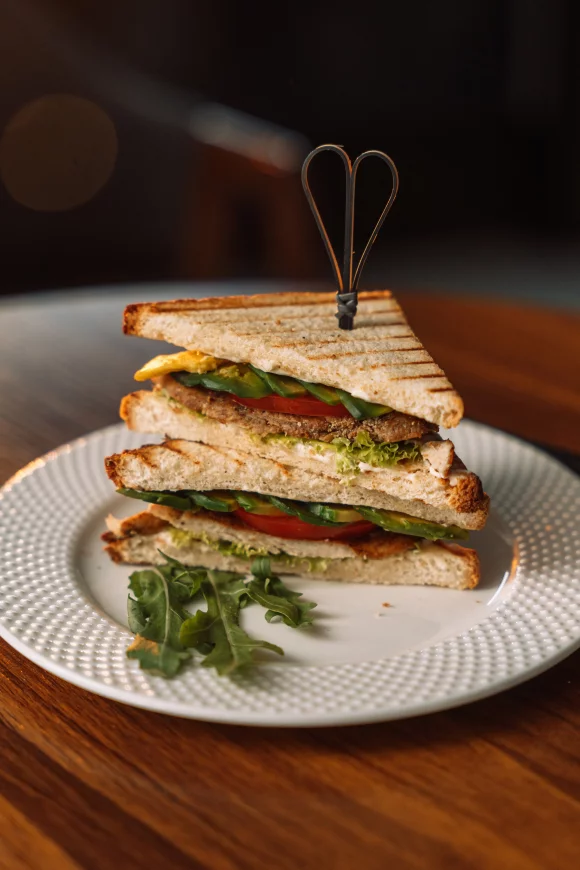 Feestcroque met gedroogde ham en truffel