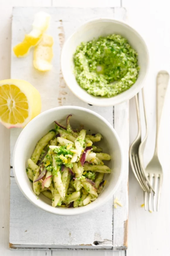 Pasta met broccoli-ansjovispesto