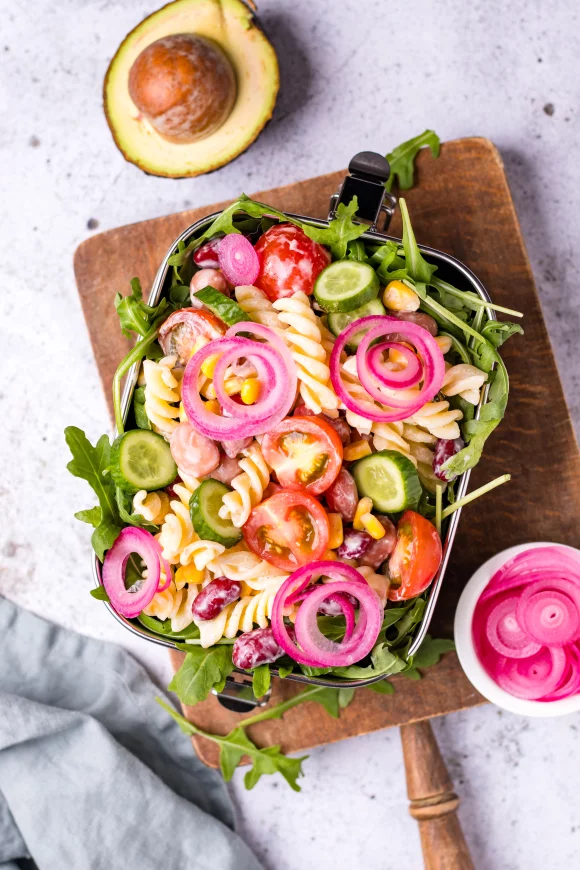 Mexicaanse pastasalade