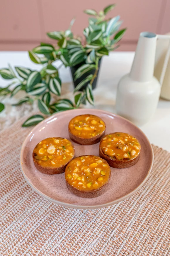 Karamel-notentaartjes