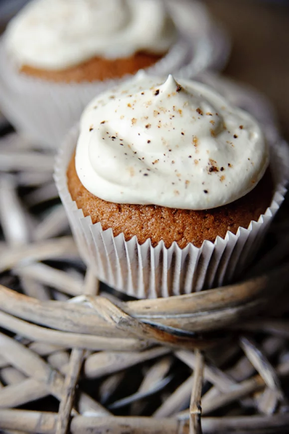 Cupcakes met Irish coffee & slagroom
