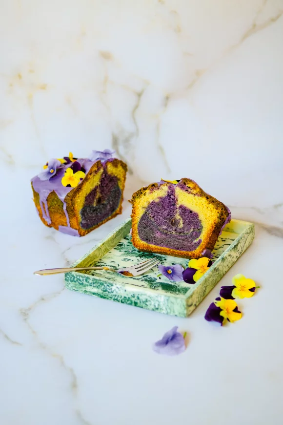 Marmercake met ube
