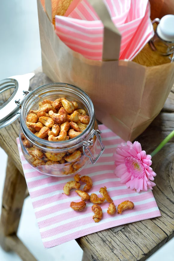Sweet & spicy cashewnoten