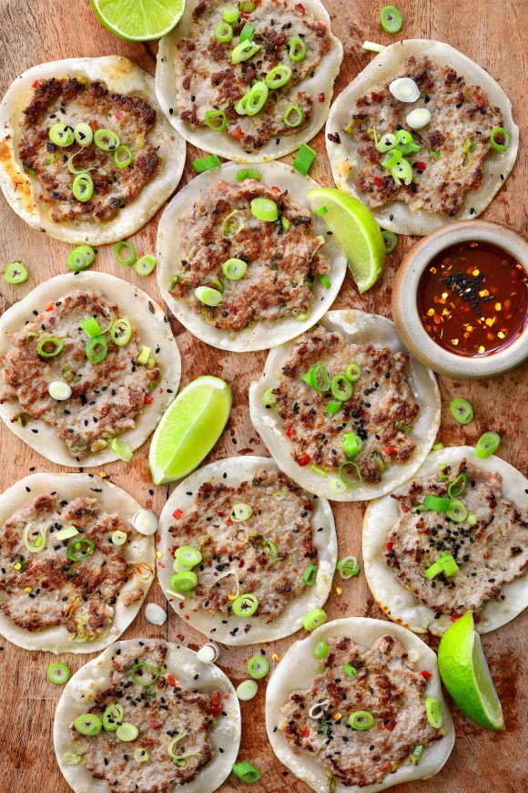 Smashed dumplings