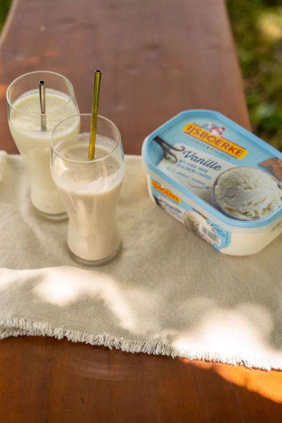 Bananen milkshake 