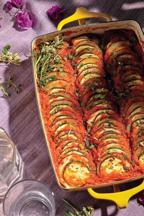 Gebakken ratatouille