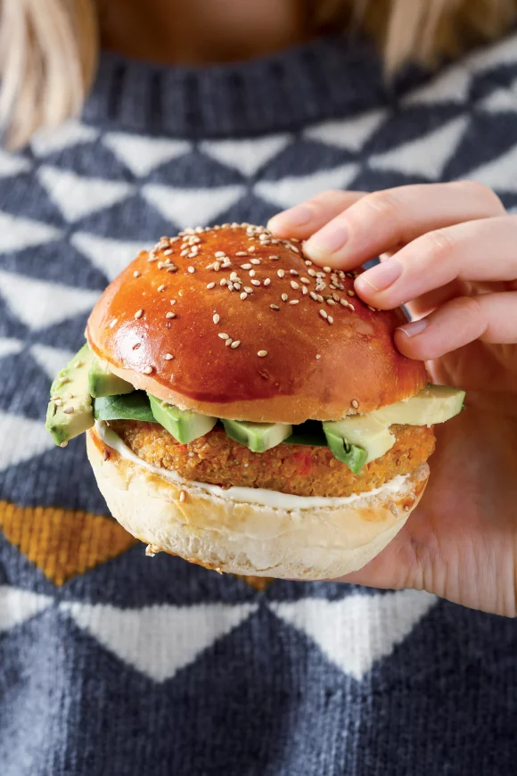 Veggieburgers met quinoa en kikkererwten