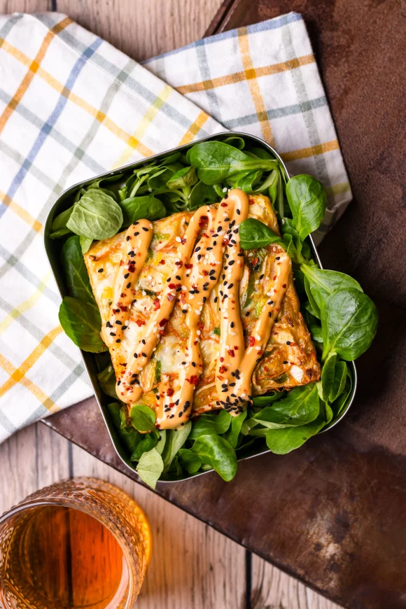 Frittata à la okonomiyaki