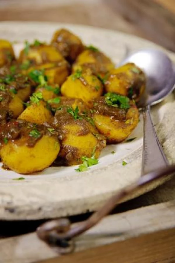 Masala Kerrie Aardappelen
