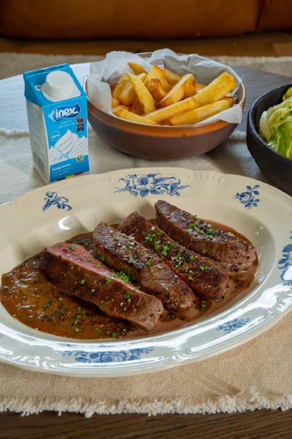 Steak au poivre