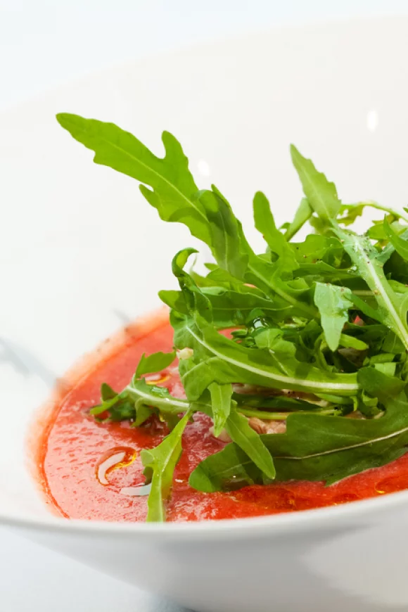 Geroosterde tomatensoep