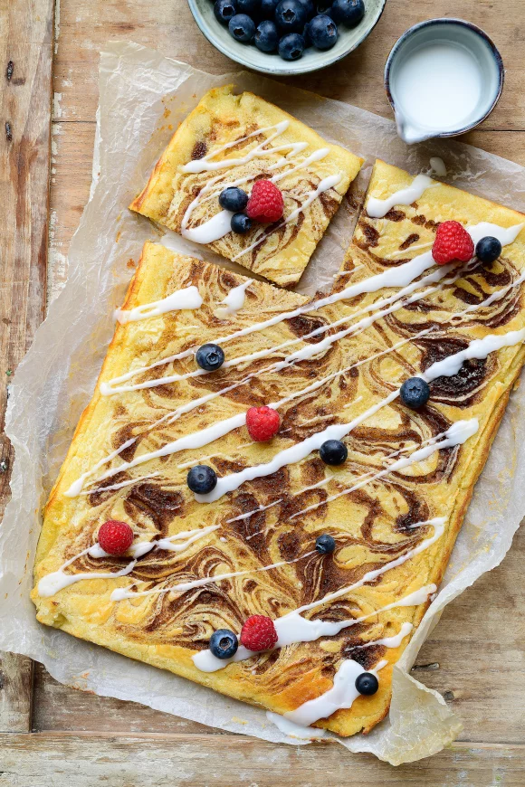 Ovenpannenkoeken met kaneel