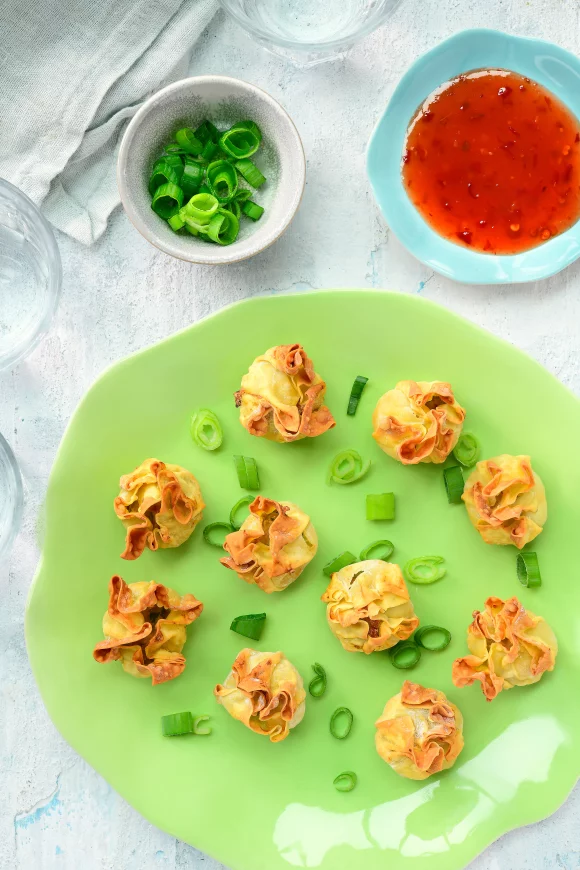 Money bags in de airfryer