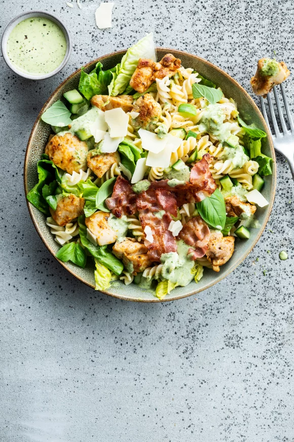Caesar pastasalade