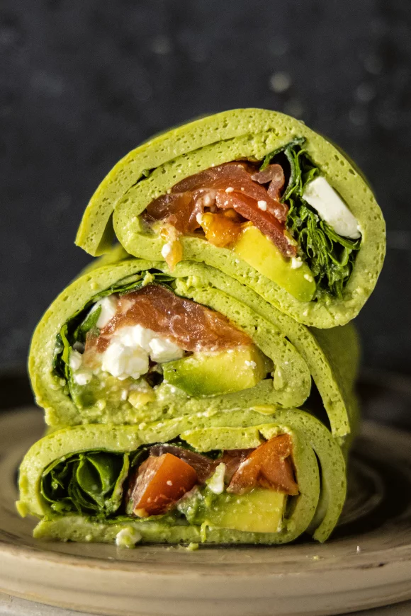 Cottage cheese wraps