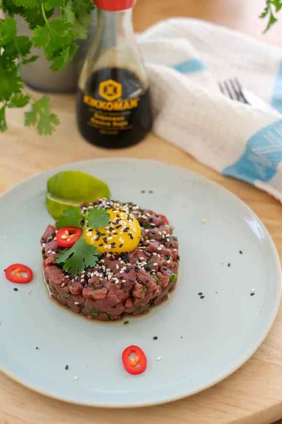 Aziatische steak tartaar