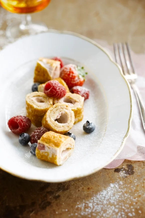 IJspannenkoeken met yoghurt