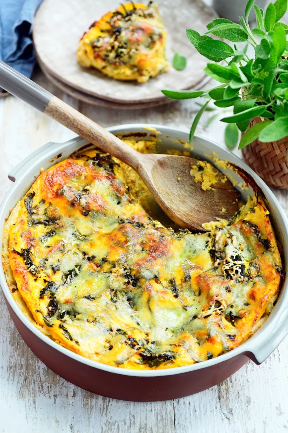 Pompoen-ricotta lasagne