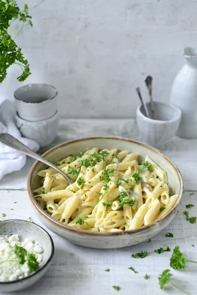 Pasta met vier kazen