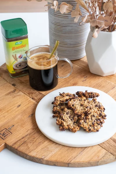 Haver-banaan koekjes