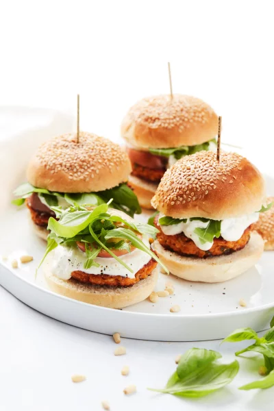 Italiaanse quinoaburger