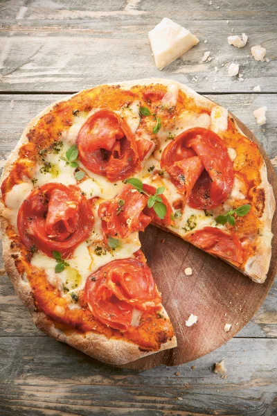 Pizza chorizo