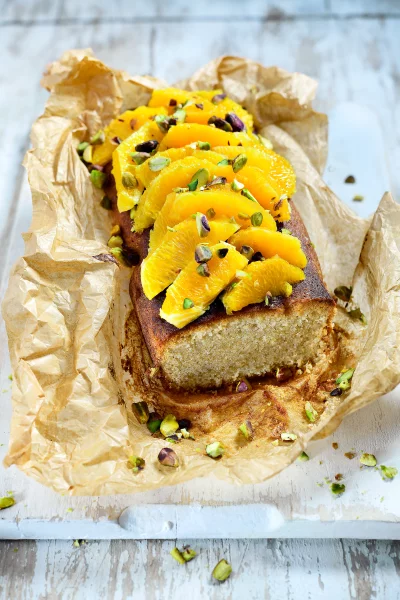 Sinaasappel-amandelcake