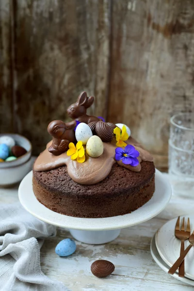 Chocolade-paastaart