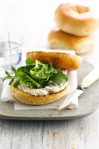 Broodjes met makreelmousse