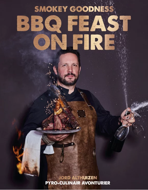 Smokey Goodness, BBQ feast on fire