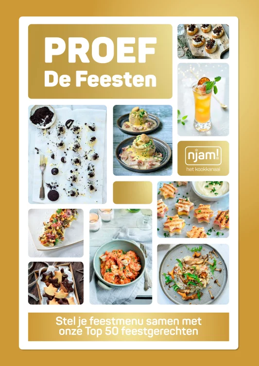 Proef de feesten: Stel je feestmenu samen met onze Top 50 feestgerechten