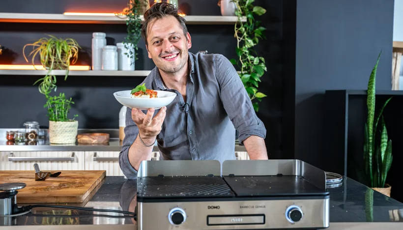 Fun cooking met Jeroen De Pauw en DOMO