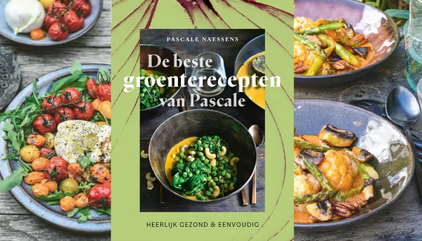 Win een exemplaar van het boek 'De beste groenterecepten van Pascale'