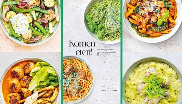 Win een exemplaar van het boek 'Komen eten'